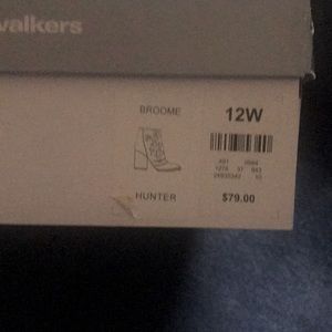 Hunter Green Boots worn twice